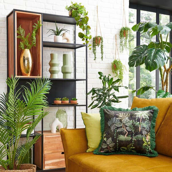 POHOVKA BIG SOFA, textil, žlutá Carryhome - Velké pohovky
