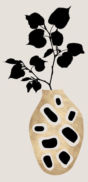 Ilustrace Botanical stilllife, Kubistika