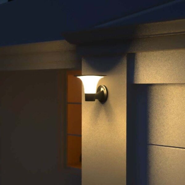 LED Solární nástěnné svítidlo LED/15W/3,2V 4000K/6000K IP65