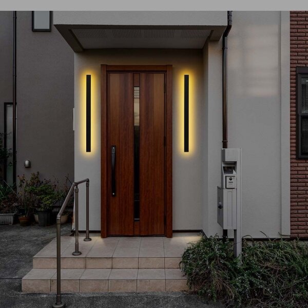 LED Venkovní nástěnné svítidlo LED/16W/230V 3000K IP65 101 cm černá