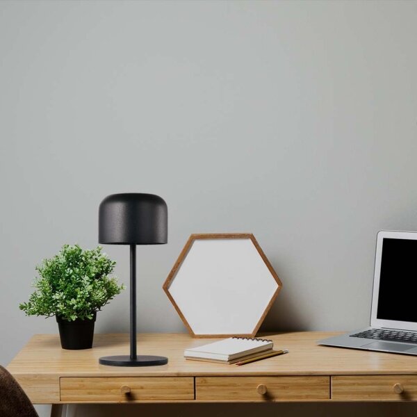 LED Stmívatelná stolní lampa LED/1,5W/5V 2700-5700K IP54 černá