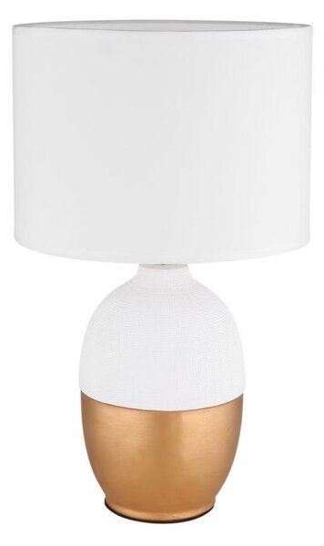 Globo 21627W - Stolní lampa VALENTINO 1xE14/40W/230V bílá