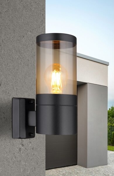 Globo 32014BS - Venkovní nástěnné svítidlo XELOO 1xE27/60W/230V IP44