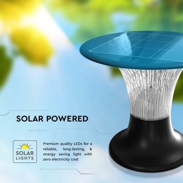 LED Solární lampa se senzorem LED/15W/3,2V 4000K/6000K IP65 6000 mAh