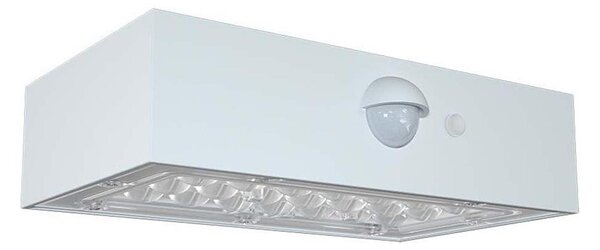 LED Solární nástěnné svítidlo se senzorem LED/3W/3,7V 3000K/4000K IP65 bílá