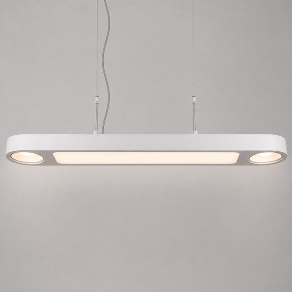Závěsné svítidlo Luce, 1x bílé kovové stínítko, w