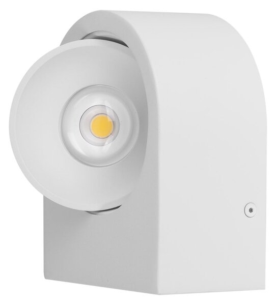 Nástěnné svítidlo Luce, 1x bílé kovové stínítko, w