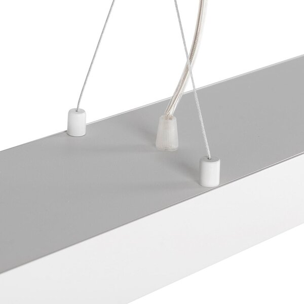 Závěsné svítidlo Luce, 1x bílé kovové stínítko, w