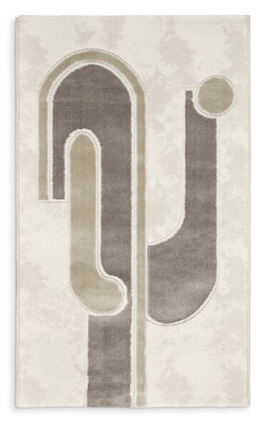 Koberec Aura7, 60x100 cm, béžový