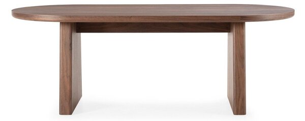 Jídelní stůl v dekoru ořechu 100x200 cm Blair – MOME