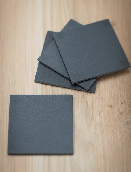 Břidlicové podtácky Slate – 4 ks Garden Trading
