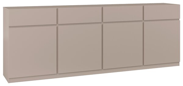 ŠIROKÁ KOMODA, béžová, 224,8/82,4/40 cm MID.YOU - Online Only komody, Online Only