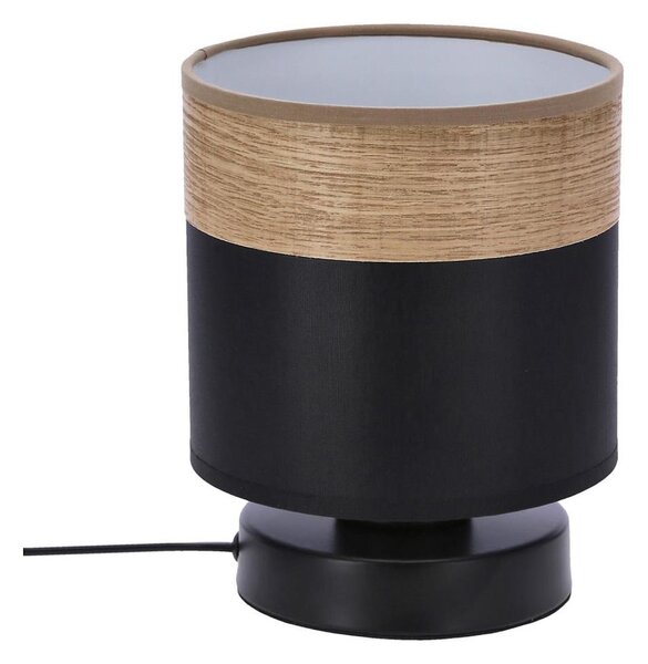 Stolní lampa PORTO 1xE27/60W/230V černá/hnědá