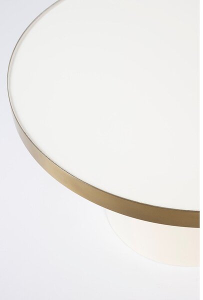 Kovový kulatý odkládací stolek ø 60 cm Glam – Zuiver