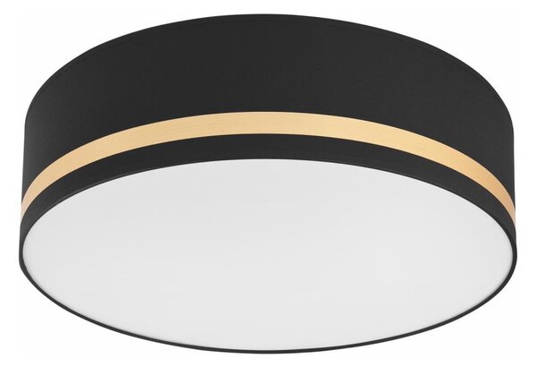 Stropní svítidlo SIRJA STRIPE 4xE27/15W/230V pr. 45 cm černá