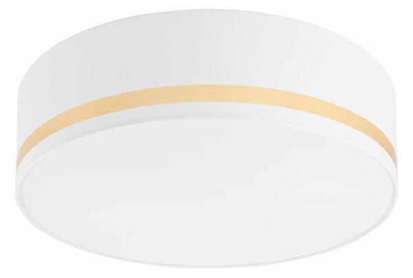 Stropní svítidlo SIRJA STRIPE 4xE27/15W/230V pr. 45 cm bílá