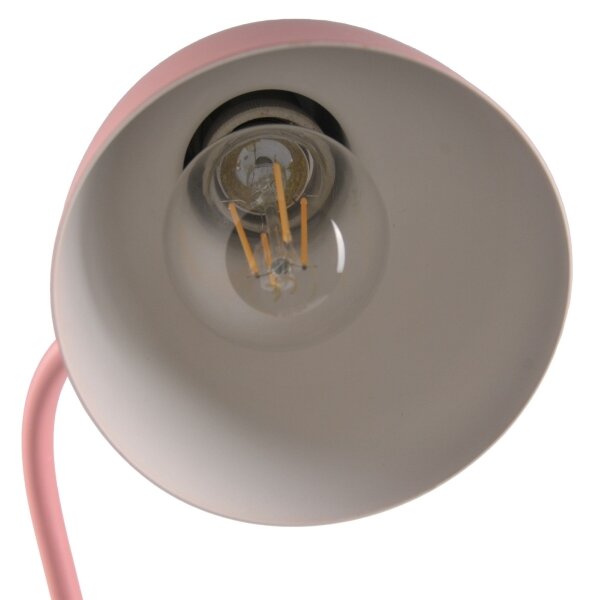 Stolní lampa MIMI 1xE27/10W/230V růžová