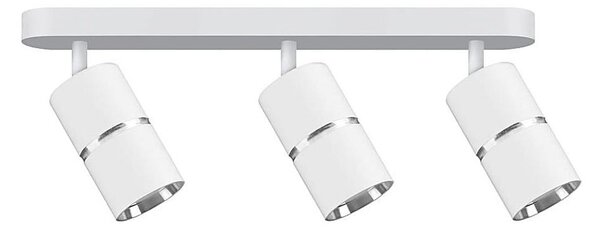 Bodové svítidlo BAMBOO 3xGU10/10W/230V bílá