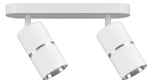 Bodové svítidlo BAMBOO 2xGU10/10W/230V bílá