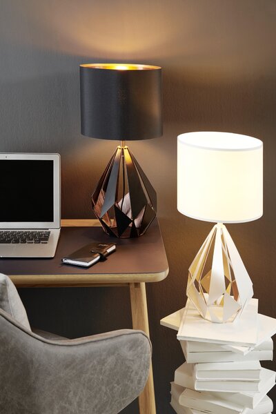 STOLNÍ LAMPA, E27, 25/51 cm Eglo - Stolní lampy