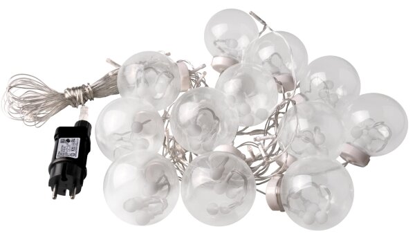 LED závěs WISH BALLS 108xLED/8 funkcí 4,5 m teplá bílá