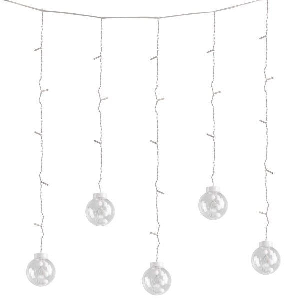 LED závěs WISH BALLS 108xLED/8 funkcí 4,5 m teplá bílá