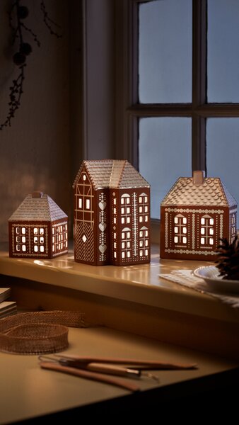 Kähler Design Svícen Urbania Gingerbread - Large KD509