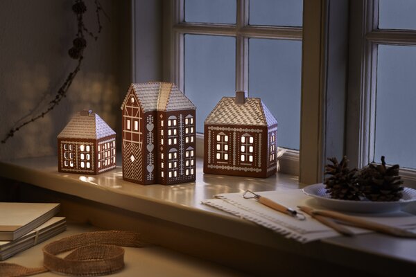 Kähler Design Svícen Urbania Gingerbread - Large KD509