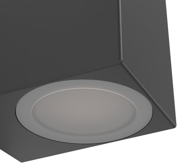 Eglo 900276 - LED Venkovní nástěnné svítidlo JABAGA 2xGU10/4,6W/230V IP44