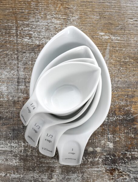 Porcelánové odměrky Rialto – set 4 ks Garden Trading