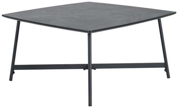 KONFERENČNÍ STOLEK, šedá, kov, kompozitní dřevo, 80/80/42 cm MID.YOU - Konferenční stolky, Online Only