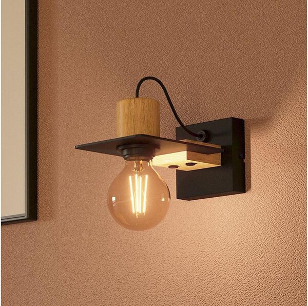 Eglo 43753 - Nástěnné svítidlo BRAMERTON 1xE27/40W/230V