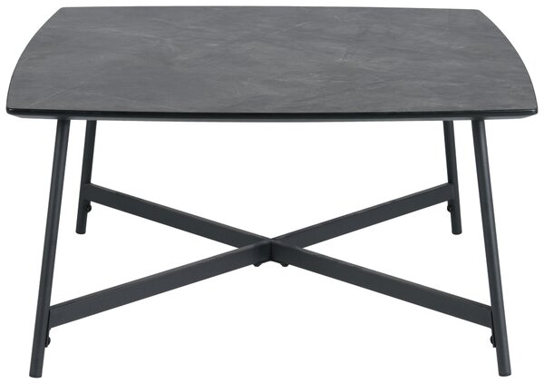 KONFERENČNÍ STOLEK, šedá, kov, kompozitní dřevo, 80/80/42 cm MID.YOU - Konferenční stolky, Online Only