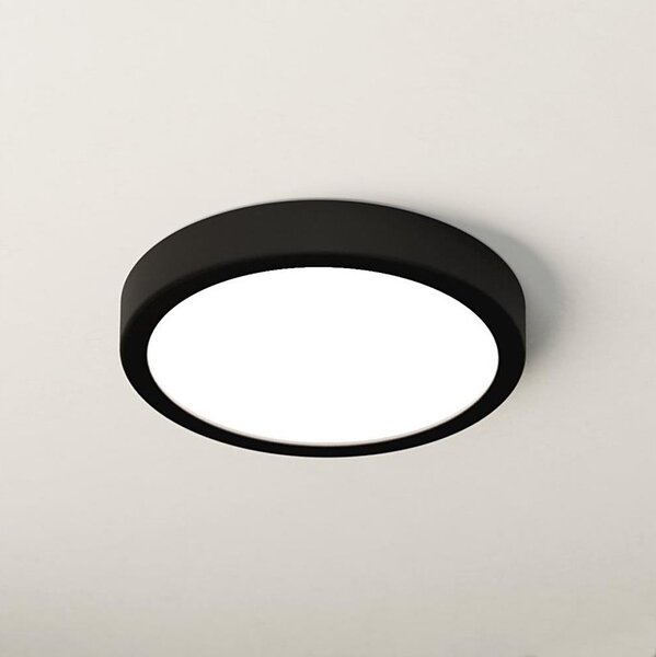 Eglo 900653 - LED Koupelnové stropní svítidlo FUEVA LED/17W/230V černá IP44