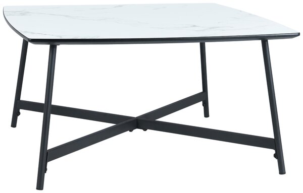 KONFERENČNÍ STOLEK, bílá, kov, kompozitní dřevo, 80/60/42 cm MID.YOU - Konferenční stolky, Online Only