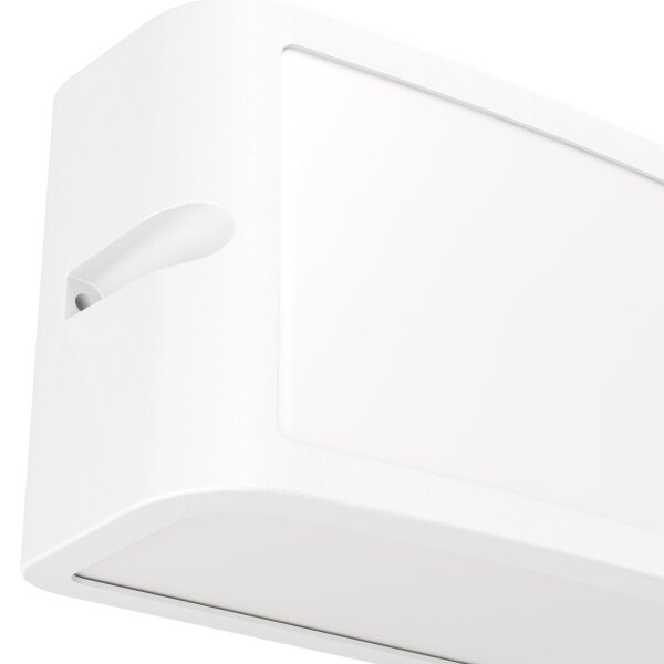 Eglo 900807 - LED Venkovní nástěnné svítidlo CAMARDA LED/10,5W/230V bílá IP54