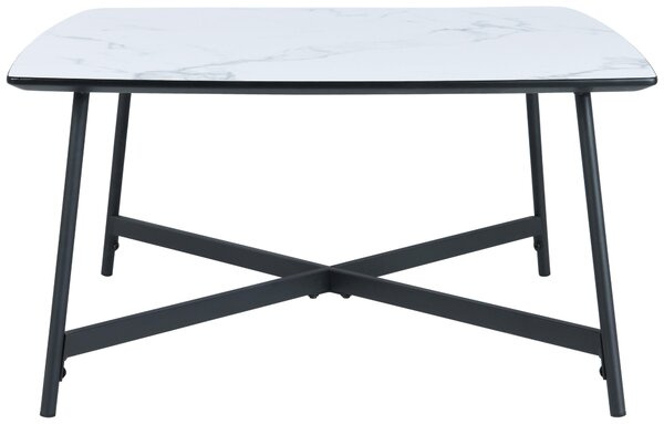 KONFERENČNÍ STOLEK, bílá, kov, kompozitní dřevo, 80/60/42 cm MID.YOU - Konferenční stolky, Online Only