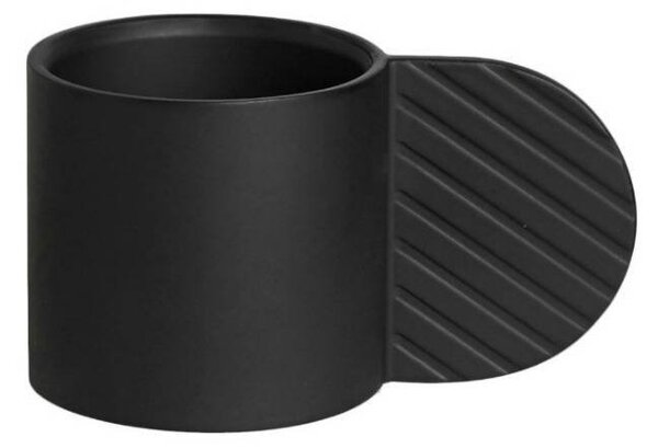 Kovový svícen Art Circle Black Oyoy