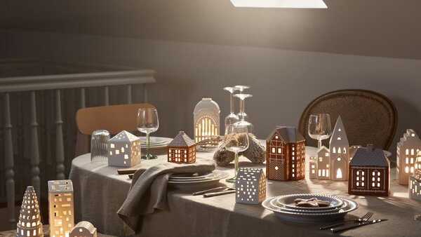 Kähler Design Svícen Urbania Gingerbread - Small KD471