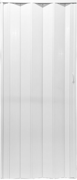 Matrix Shrnovací dveře, 870 × 2000 mm, bílé, plné