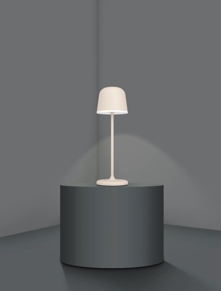 Eglo 900461-LED Stmívatelná venkovní lampa MANNERA 2,2W/5V 1800mAh béžová IP54