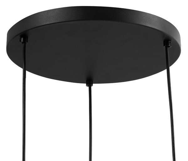Závěsná lampa NJORO Sklo Průhledná