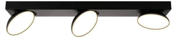 ITALUX SPL-31976-3B-BK - LED Bodové svítidlo CASTELIO 3xLED/5W/230V 4000K černá