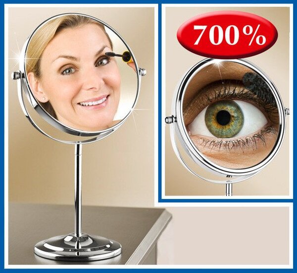 Zrcátko na Make-up, zvětšení x7