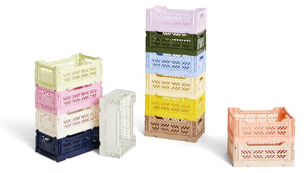 Úložný box Crate Off White S HAY