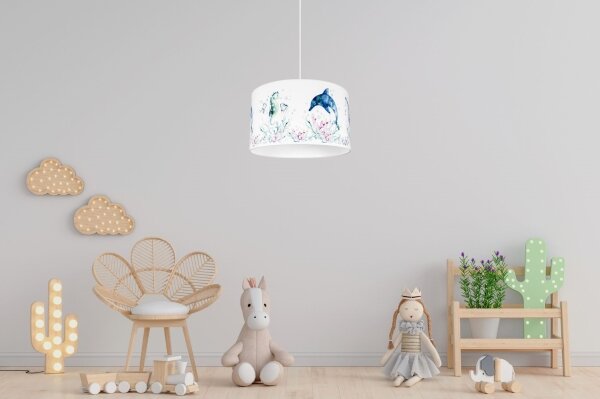 Dětský lustr OCEAN 1xE27/60W/230V
