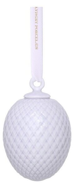 Porcelánové velikonoční vajíčko Rhombe Lavender Lyngby Porcelaen