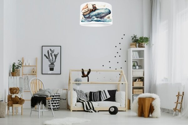 Dětské stropní svítidlo OCEAN 1xE27/60W/230V