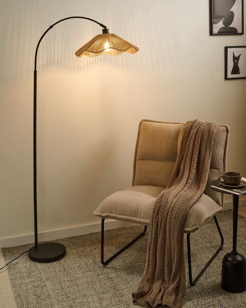 Stojací lampa MIGORI Papír Přírodní