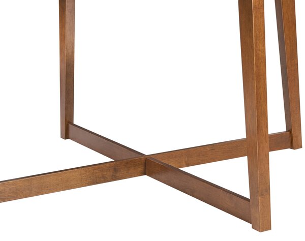 Jídelní stůl WAIPORI Tmavý dub 140 cm 140 cm